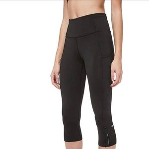 Lululemon Fast and Free Crop II